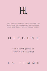 Obscene Luxury Fragrance